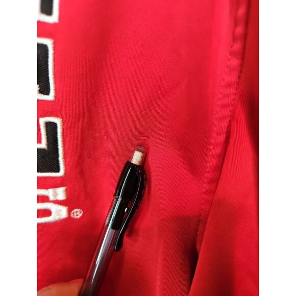 Ohio State Buckeyes Size L Red Hoodie Varsity Authentic Apparel University NCAA - Picture 4 of 9